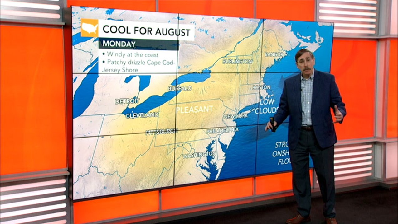 Despite a brief warmup, no sign of high heat in the East