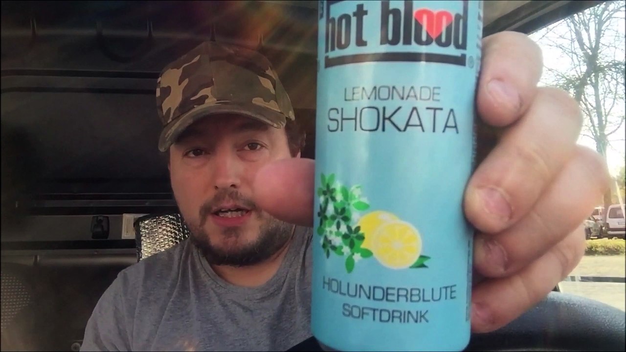 Hot Blood Lemonade Shokata Holunderblüte Softdrink Review und Test