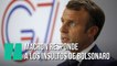 Macron responde a los insultos de Bolsonaro