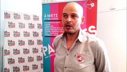 Hocine Chabira, directeur du festival Passages à Metz