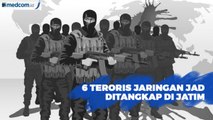 6 Teroris Jaringan JAD Ditangkap di Jatim