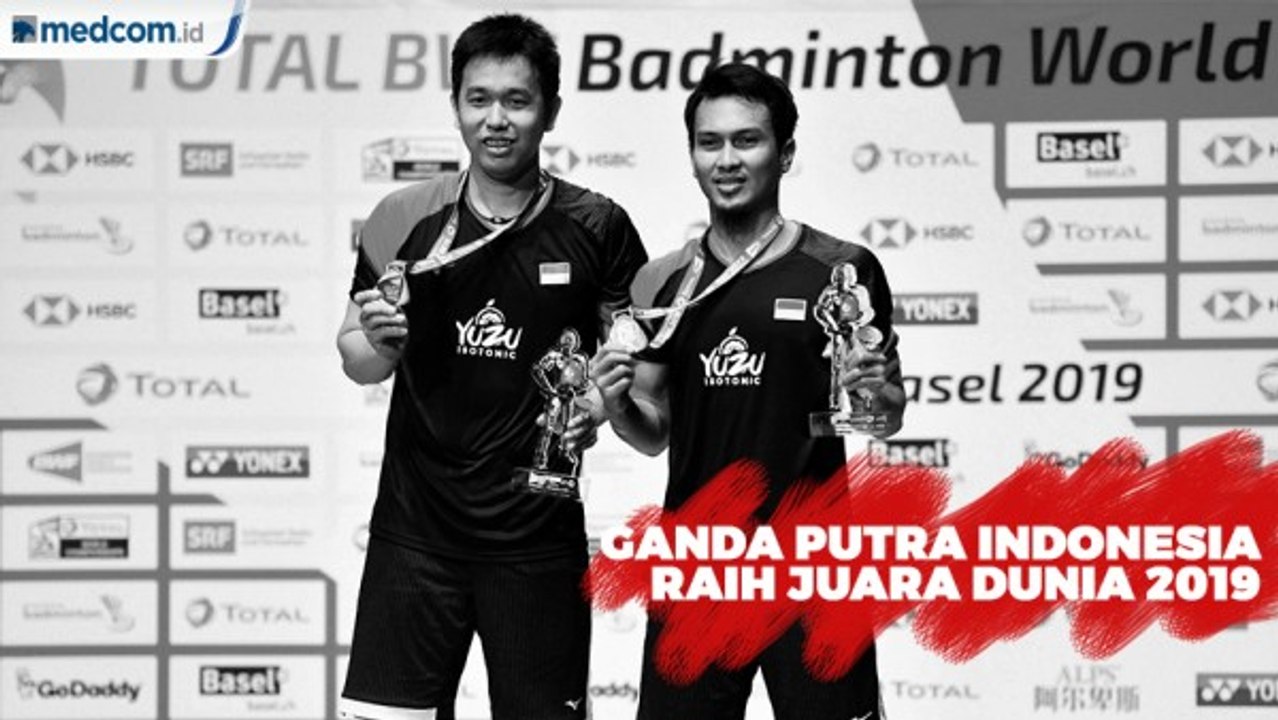 Kejuaraan Dunia 2019, Ahsan/Hendra Raih Gelar Juara Dunia