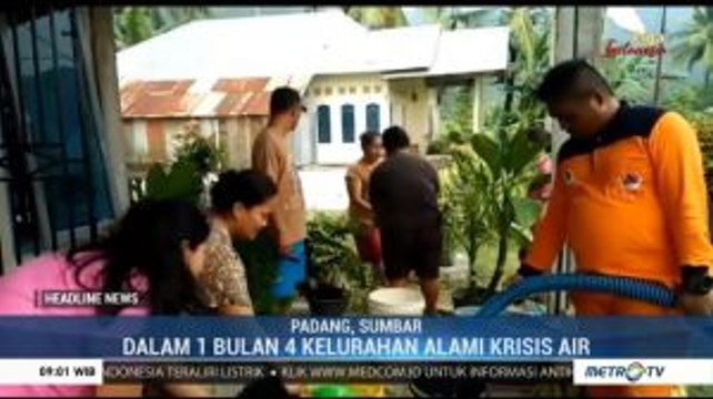 Musim Kemarau, Krisis Air Bersih Meluas di Sejumlah Wilayah