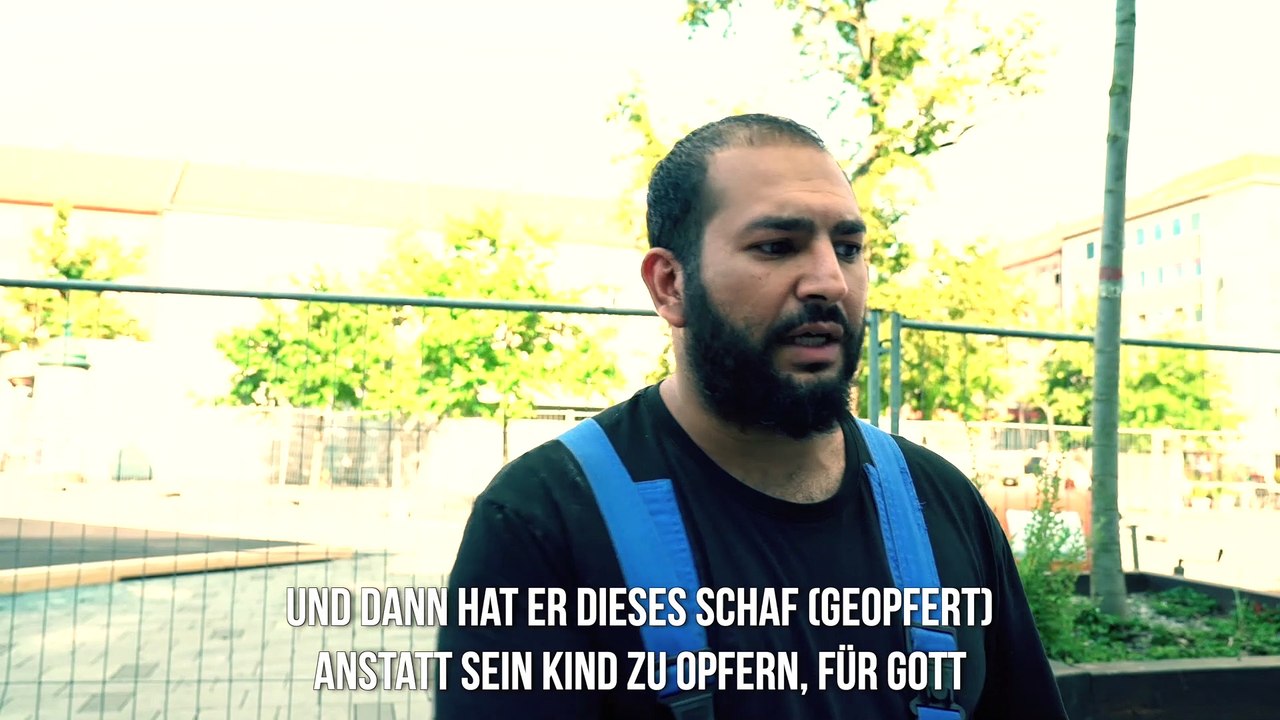 Opferfest erklärt von Muslimen und Christen