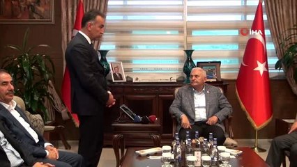 Eski Başbakan Binali Yıldırım Bitlis'te