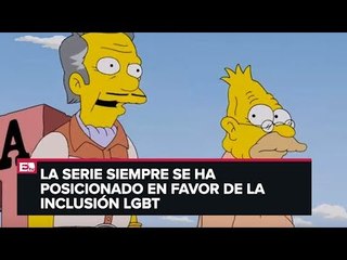 Abraham Simpson tuvo un romance con otro hombre