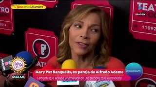 Mary Paz Banquells reacciona ante el nuevo noviazgo de su ex Alfredo Adame | Sale el Sol