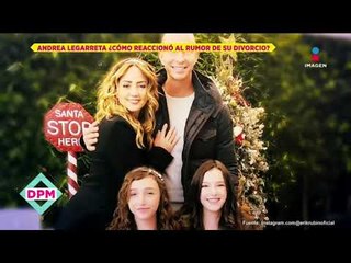 Así reaccionó Andrea Legarreta ante rumor de divorcio | De Primera Mano