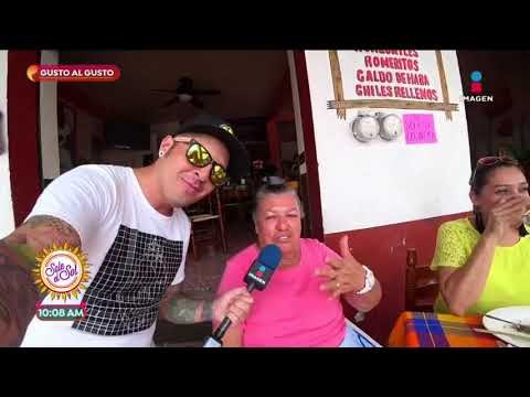 ¡Sajid le dio gusto al gusto con las delicias gastronómicas de Tonatico! | Sale el Sol