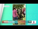 Agreden a militares en Michoacán para liberar a presunto 