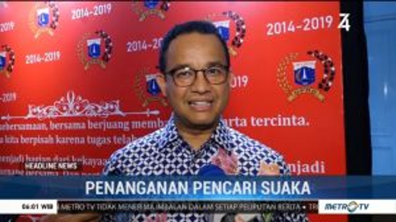 Anies: Pencari Suaka Tanggung Jawab UNHCR