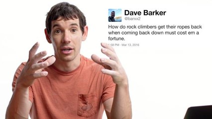 Alex Honnold Answers Climbing Questions From Twitter