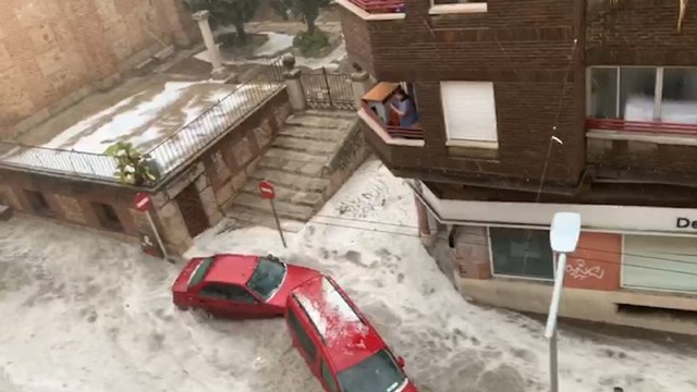 Arganda, uno de los municipios de Madrid más afectados por las tormentas