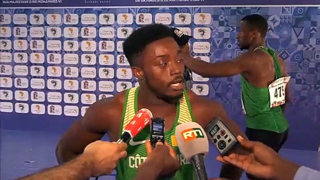 Jeux africains | Athlétisme : Réaction de Arthur Cissé après sa course