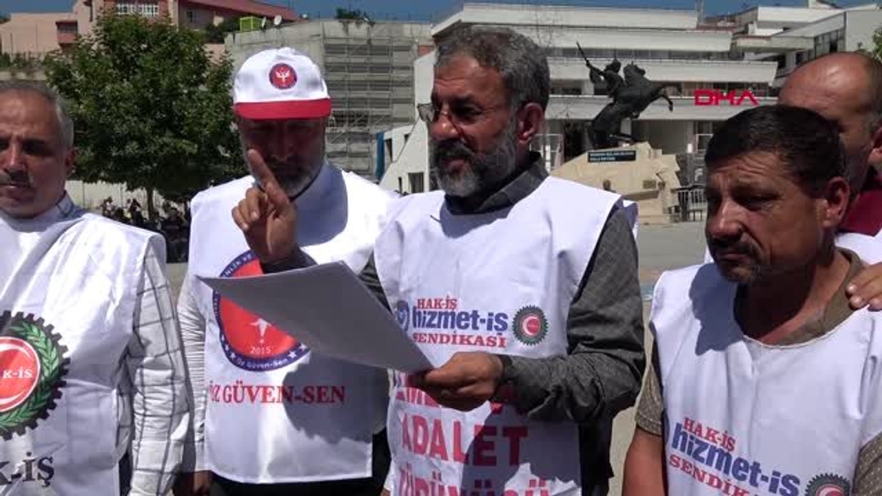 Bolu belediyesi'nde işten çıkarılan işçilerin eylemi 125'inci gününde