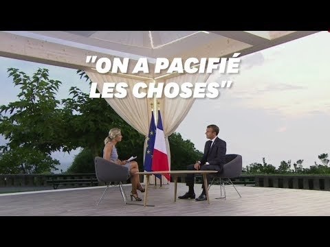 Pour Macron, la taxe des États-Unis sur le vin français n'est plus d'actualité