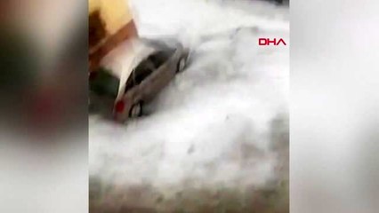 İspanya'yı dolu vurdu