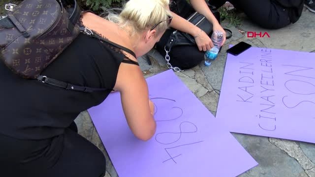 Emine bulut cinayetine bursa'dan davullu tepki: kadın cinayetleri afet değildir