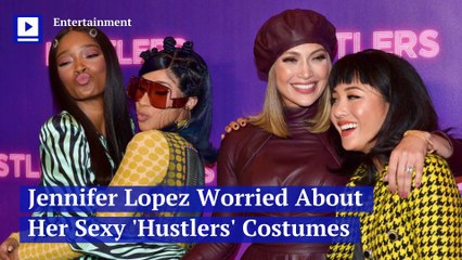 Jennifer Lopez Worried About Her Sexy 'Hustlers' Costumes