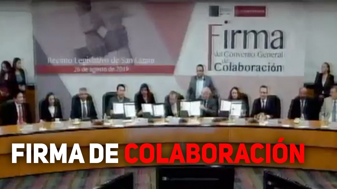 Firma de Colaboración
