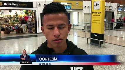 Jordan Rezabala viajó a México a integrarse a Xolos de Tijuana