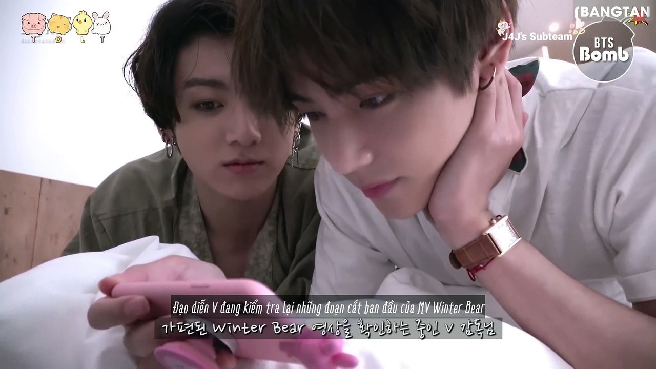 [BANGTAN BOMB] 'Winter Bear' cover shooting behind - BTS (방탄소년단)