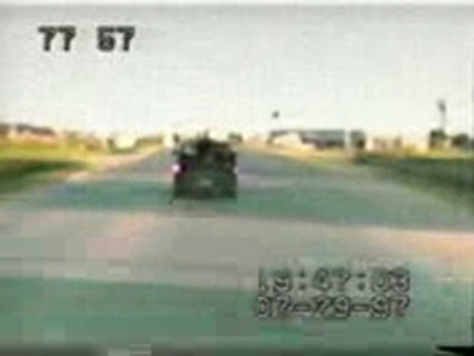 Terrible crash