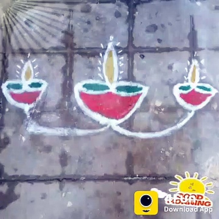 Good Morning Kolam