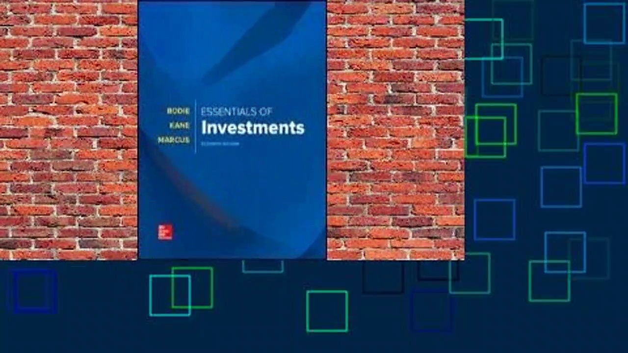Essentials of Investments  Review