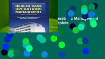 Full version  Health Care Operations Management - A Systems Perspective Complete