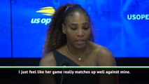 Sharapova's game matches up well against mine - Serena