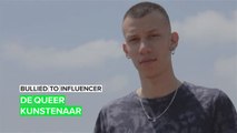 Bullied to influencer: queer kunst