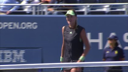 Mladenovic hands Kerber shock first round exit