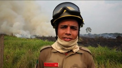 L'Amazonie continue de brûler