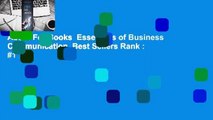 About For Books  Essentials of Business Communication  Best Sellers Rank : #1