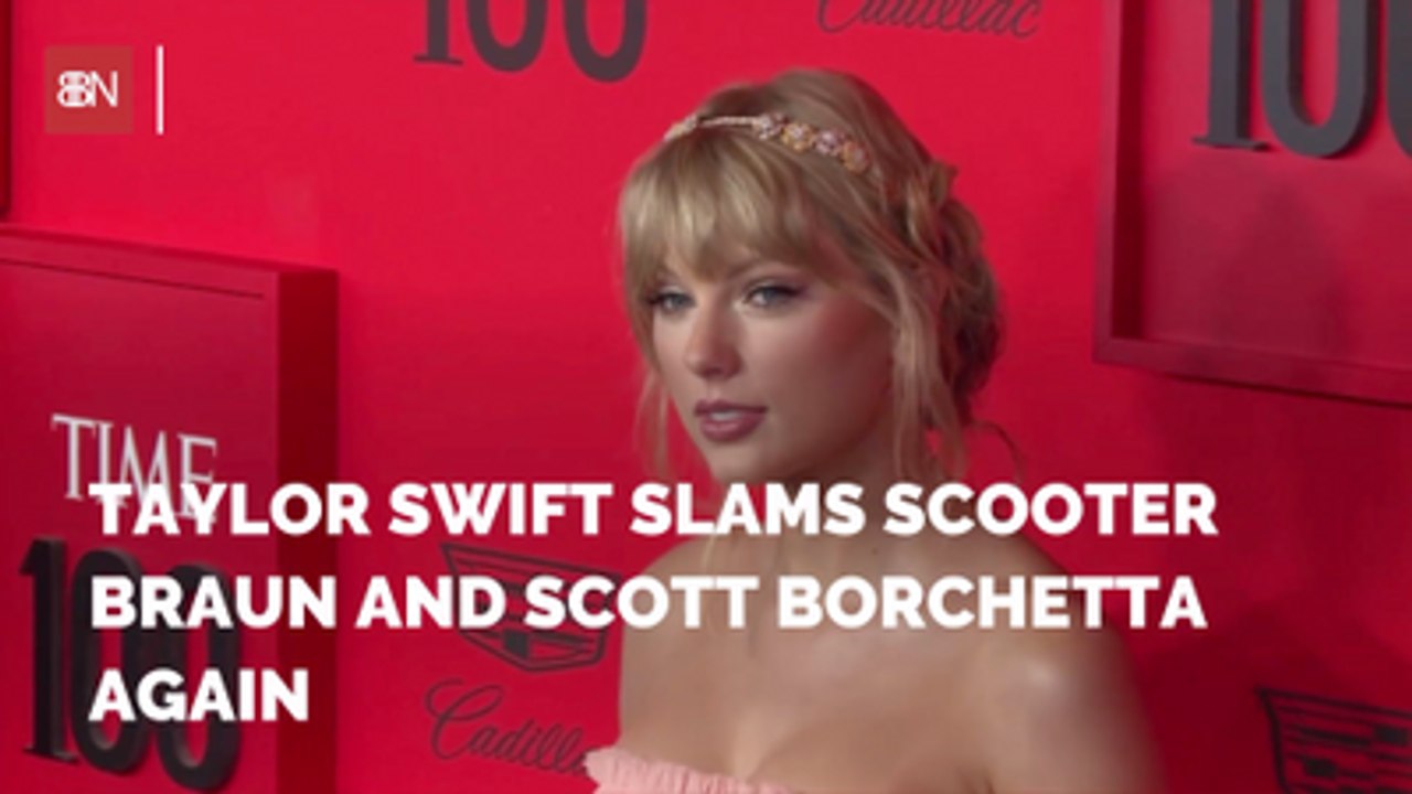 Taylor Swift Has It In For Scooter Braun
