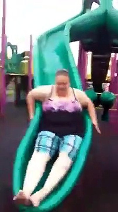 Funny slide fail