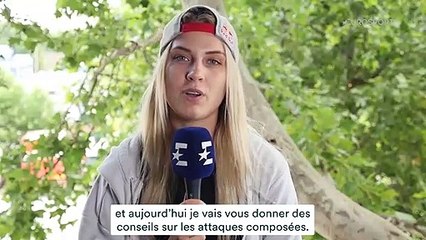 Olga Kharlan a 60 secondes pour vous expliquer l'attaque composée