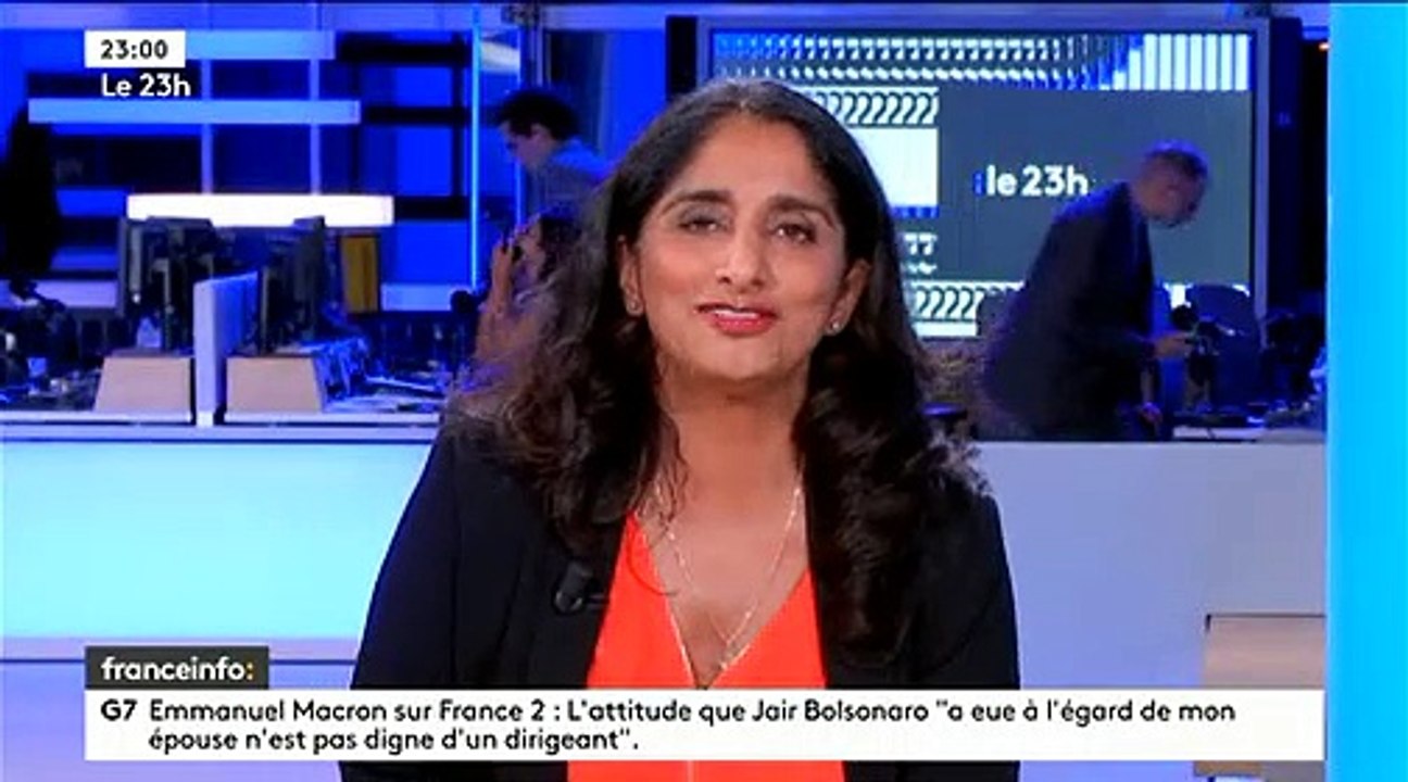 Regardez le lancement du "23h", qui remplace le "Soir 3", diffusé hier soir sur la chaîne Franceinfo et présenté par Patricia Loison - VIDEO