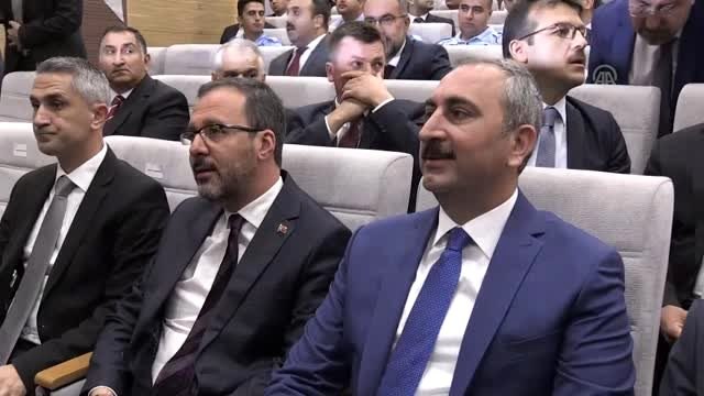 Adalet Bakanlığı ile Gençlik ve Spor Bakanlığı İş Birliği Protokolü İmza Töreni