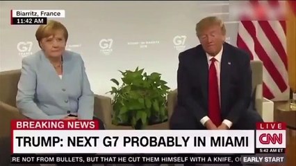 Trump 'Kanımda Almanlık var' dedi! Merkel'in tepkisi olay oldu