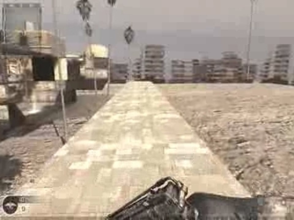 Call of duty 4: Glitching on Showdown