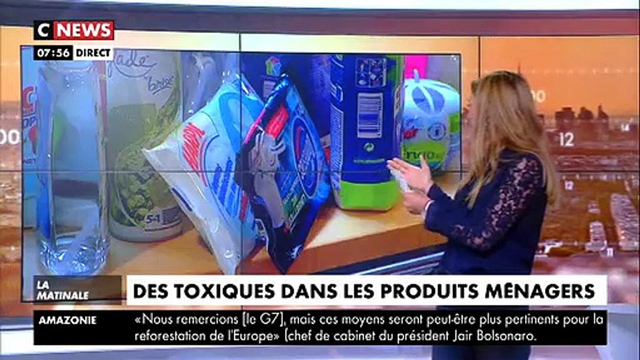 Le mensuel "60 millions de consommateurs" alerte sur la toxicité des produits ménagers utilisés au quotidien par les consommateurs - VIDEO