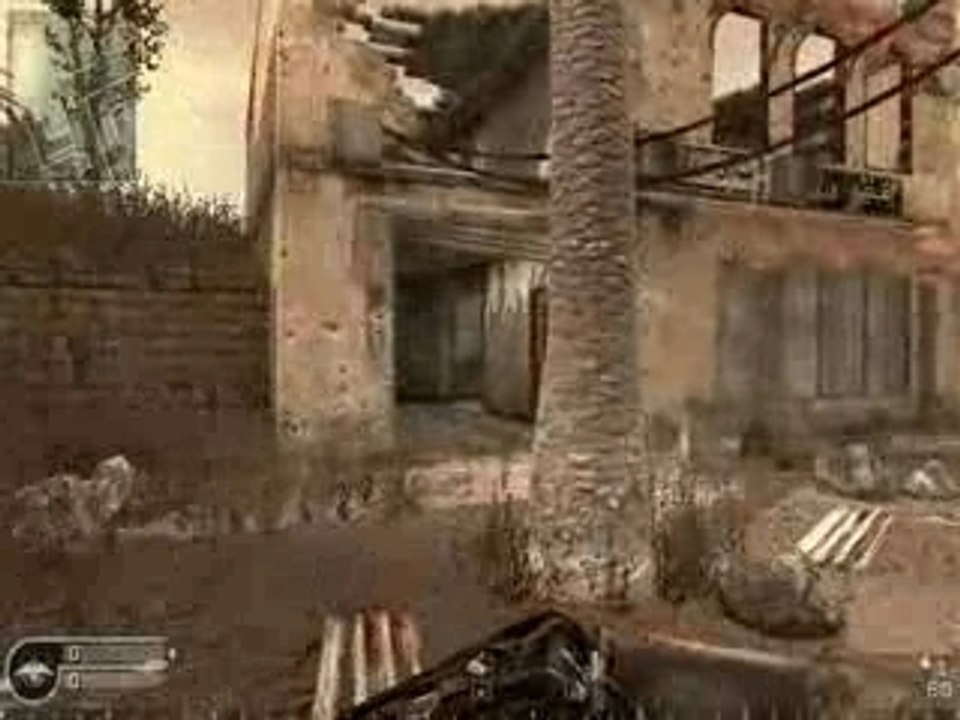 Call of duty 4: Glitching on crossfire & Backlot