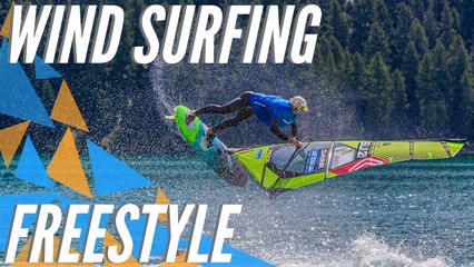 World class wind surf action in Freestyle Contest | Engadinwind 2019