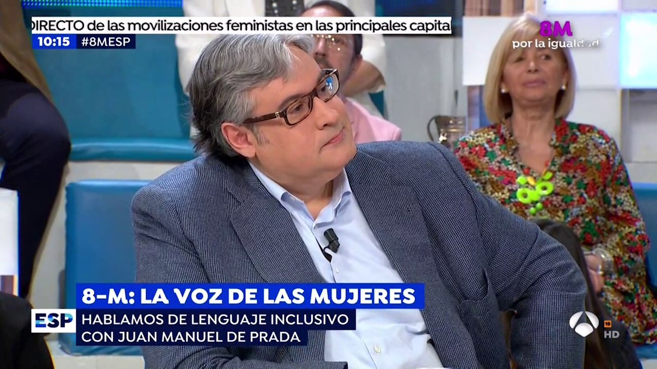 JUAN MANUEL DE PRADA DA UNA LECCIÓN MAGISTRAL SOBRE "LENGUAJE INCLUSIVO"
