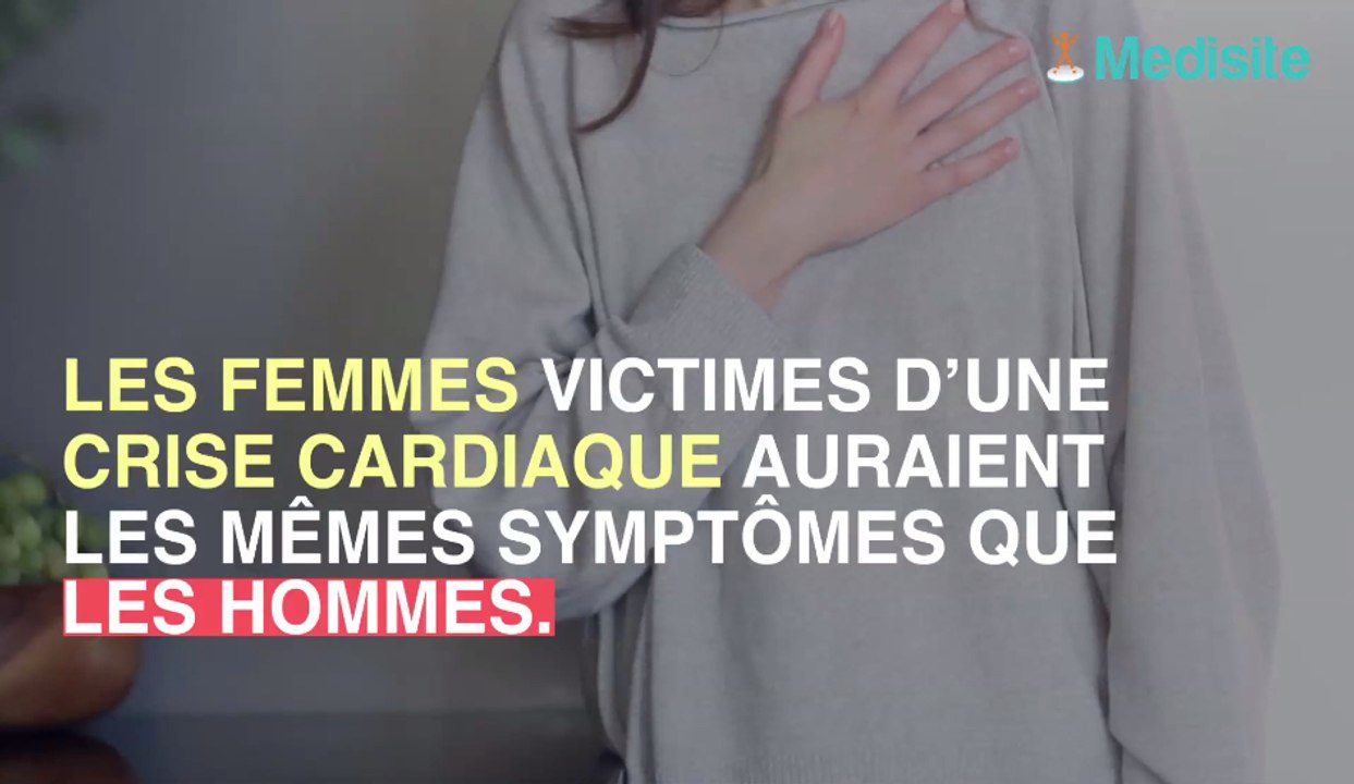Crise cardiaque : les femmes ont les mêmes symp...