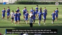 AFC Cup 2019 | Quang Hải chăm chỉ tập luyện, sẵn sàng cùng đồng đội lập kỳ tích trước Altyn Asyr