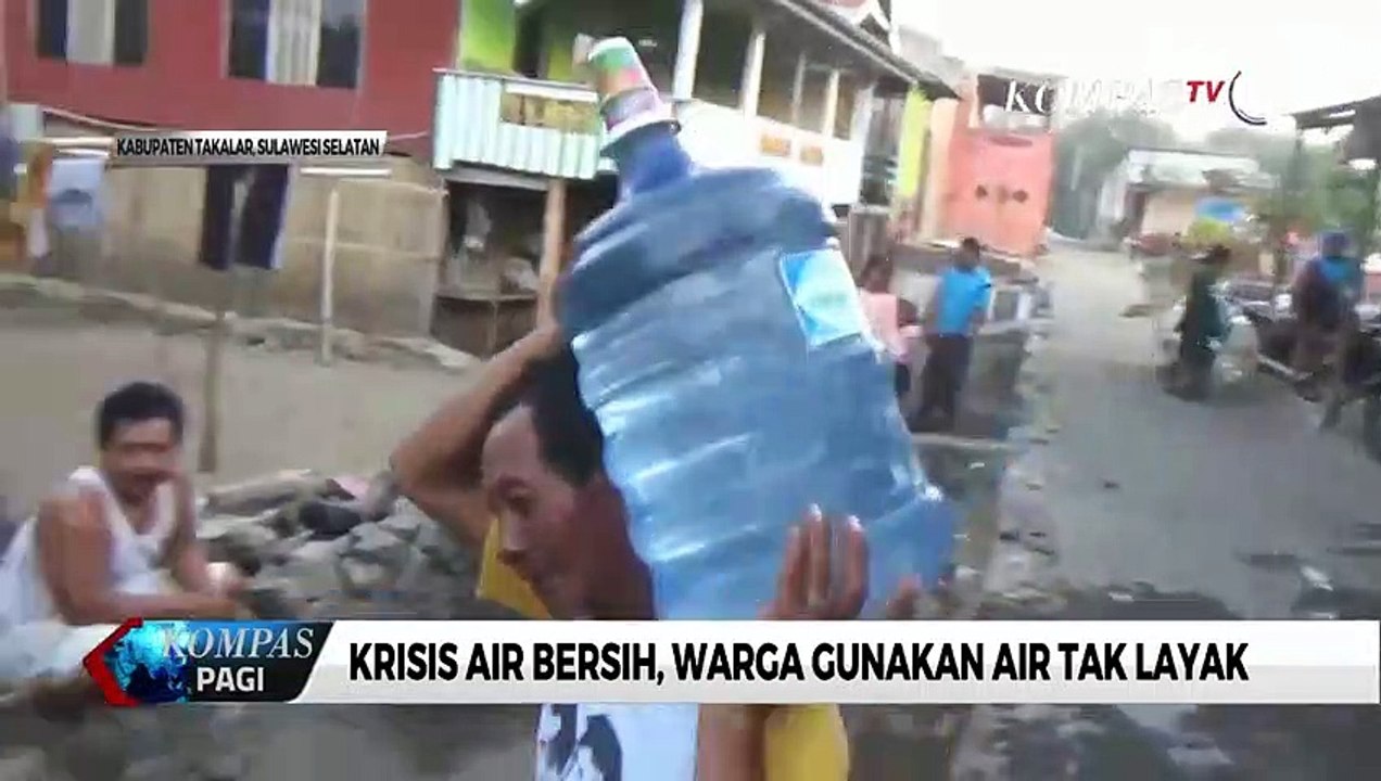 Warga di Kabupaten Takalar Gunakan Air Tak Layak, Krisis Air Bersih