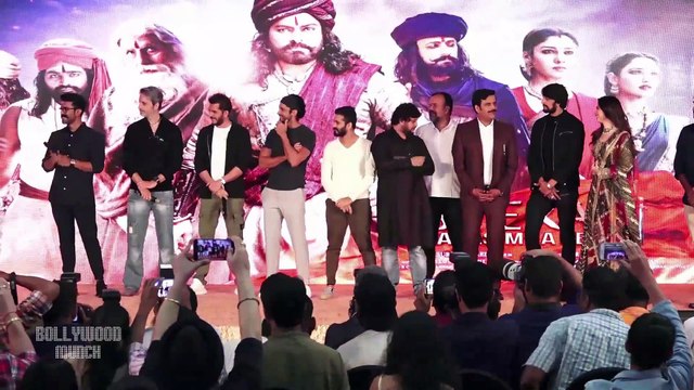 Chiranjeevi, Ram Charan, Tamannaah Others At Teaser Of Sye Raa Narasimha Reddy